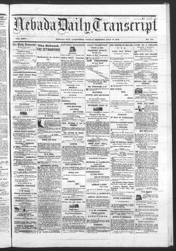 July 27, 1873