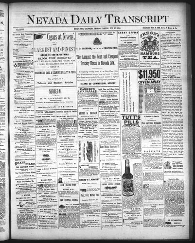 July 31, 1884