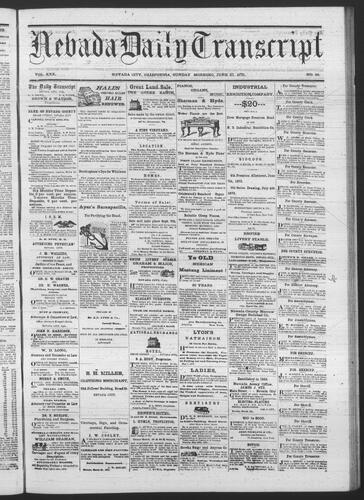 June 27, 1875