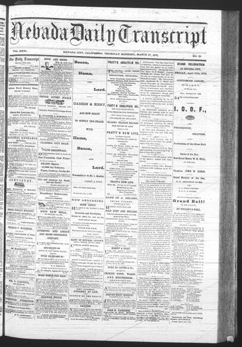 March 27, 1873