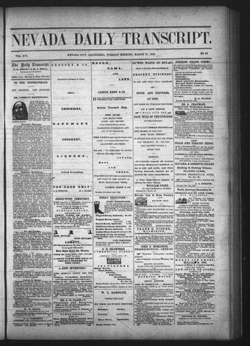 March 31, 1868