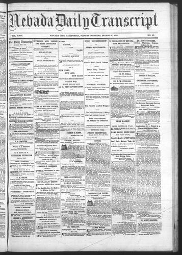 March 31, 1872
