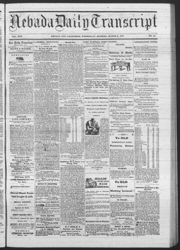 March 31, 1875