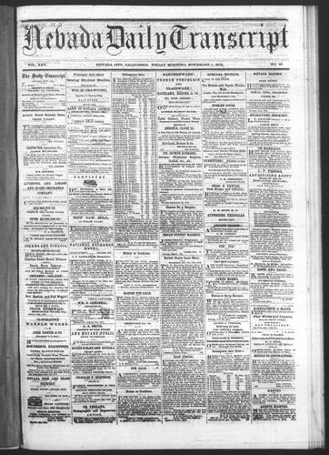 November 1, 1872