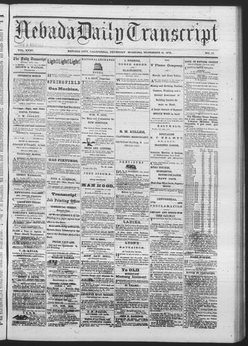 November 11, 1875