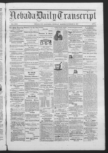 November 12, 1874