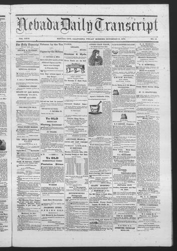 November 13, 1874