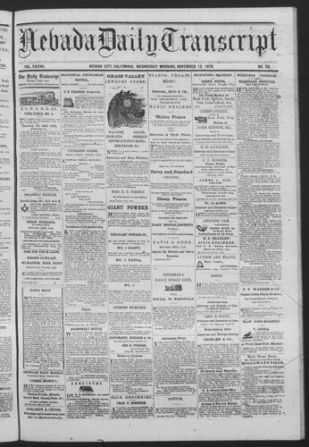 November 13, 1878