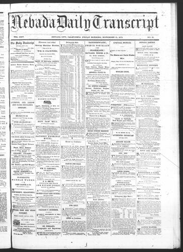 November 15, 1872