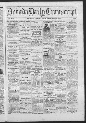 November 15, 1874