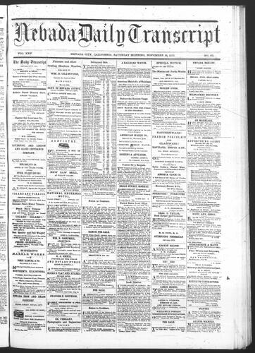 November 16, 1872