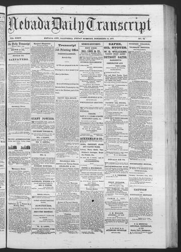 November 16, 1877