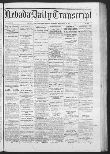 November 18, 1877