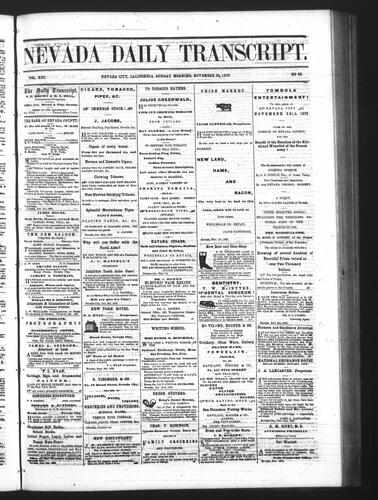 November 20, 1870