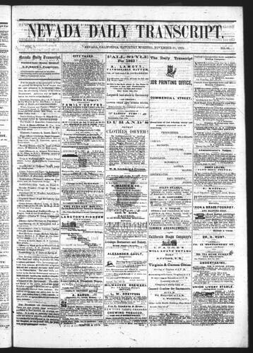 November 21, 1863