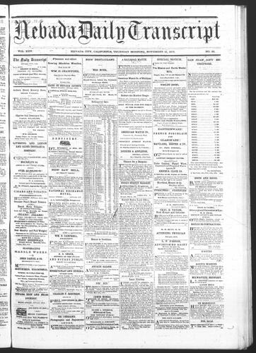 November 21, 1872