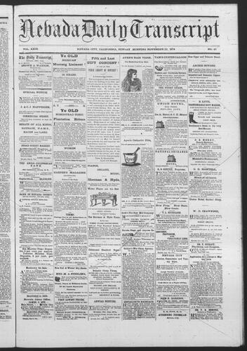 November 22, 1874
