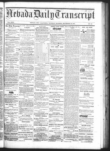 November 23, 1871