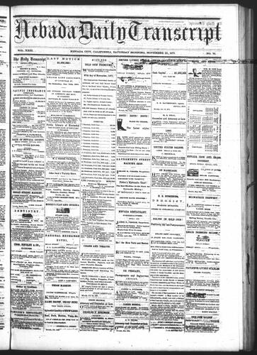 November 25, 1871