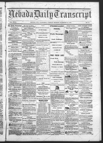 November 25, 1873