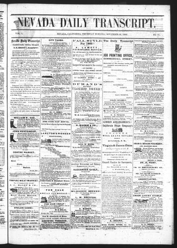 November 26, 1863