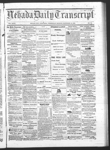 November 26, 1873