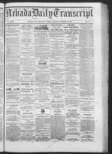 November 27, 1877