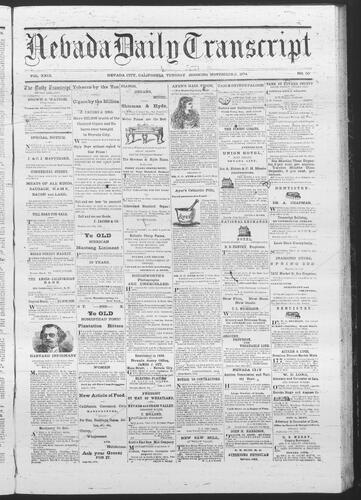 November 3, 1874