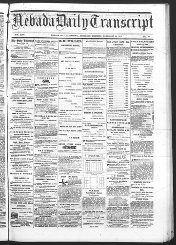 November 30, 1872