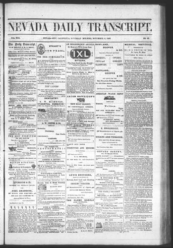 November 6, 1869
