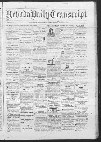 November 7, 1874