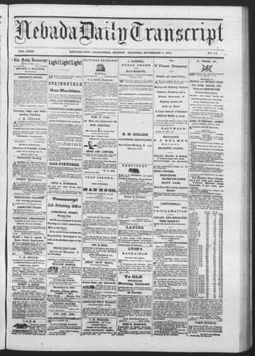 November 7, 1875