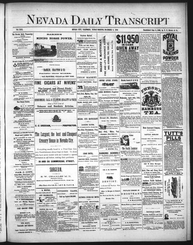 November 9, 1884
