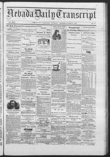 October 22, 1874