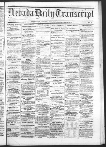 October 25, 1872