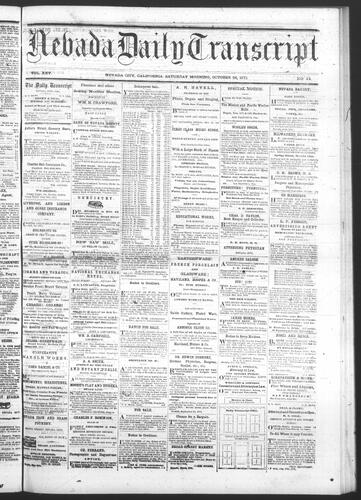 October 26, 1872