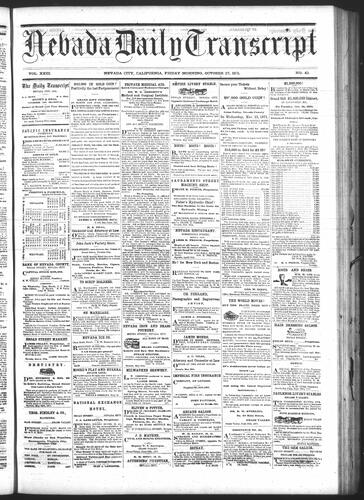 October 27, 1871