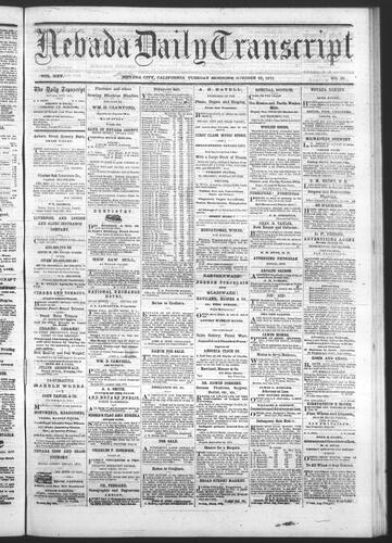 October 29, 1872