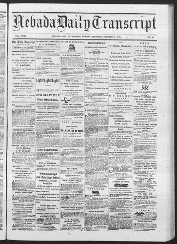 October 31, 1875