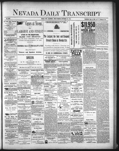 September 26, 1884