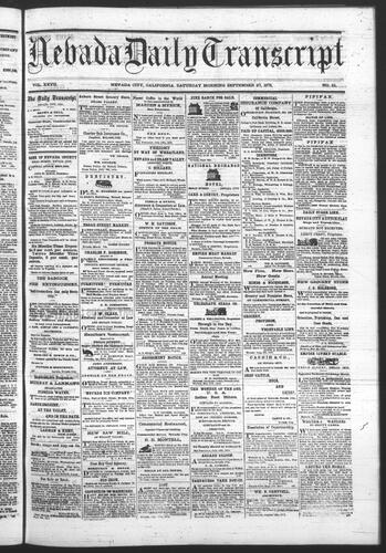 September 27, 1873