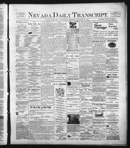 December 25, 1889