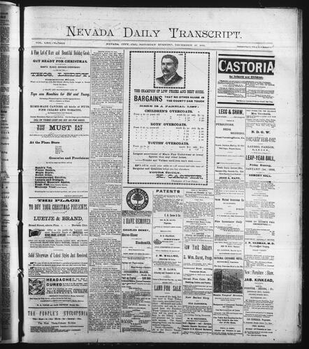 December 26, 1891