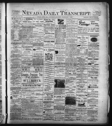 December 7, 1889