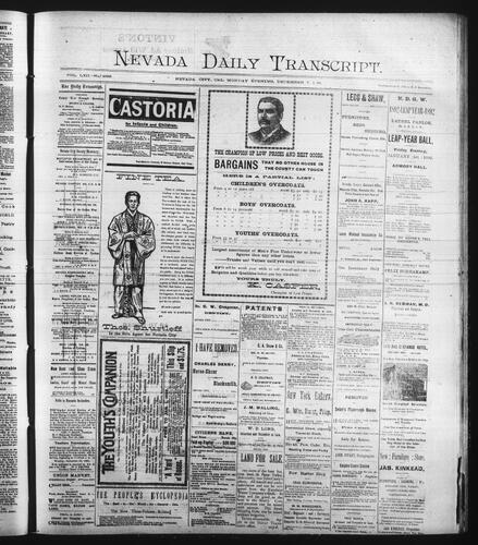 December 7, 1891