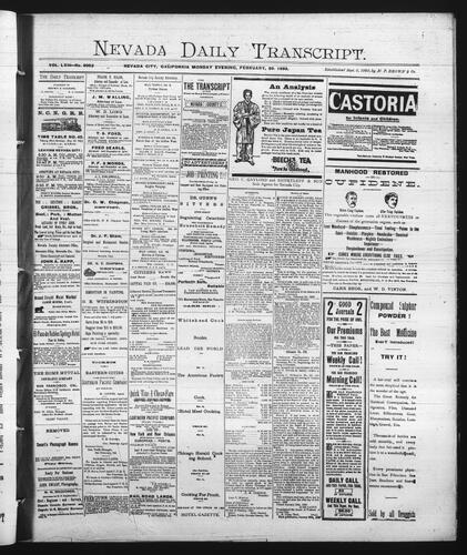 February 20, 1893