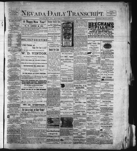 Click to view January 1, 1890 January 1, 1890