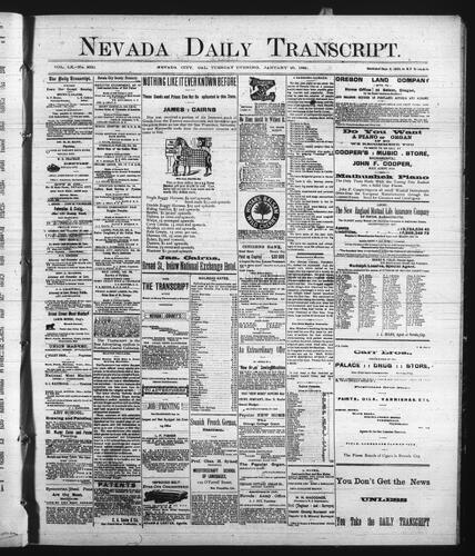 January 20, 1891