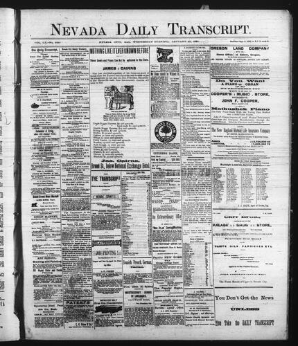 January 21, 1891