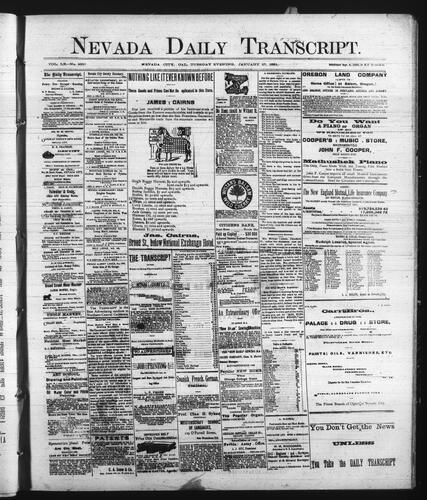 January 27, 1891
